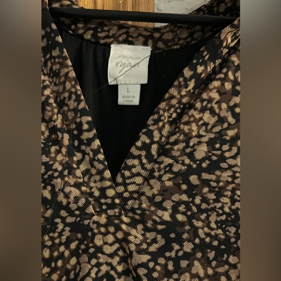 Roan and Ryan Peasant/Hobo  Emberly Dress size large #1140 - Picture 5 of 7